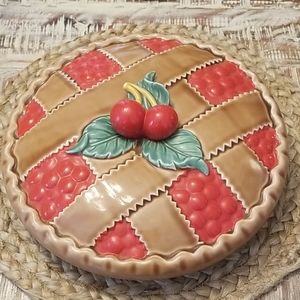 Vintage ceramic pie